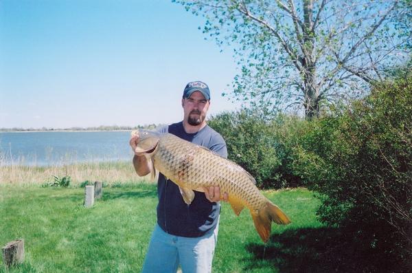 State Record Carp Hand Spear