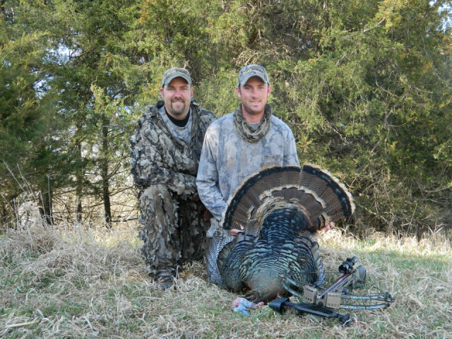 Brandon's First Turkey Ever, Crossbow